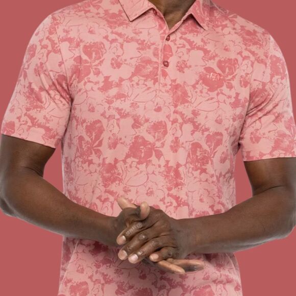 NWT Travis Mathew Cactus Fruit Golf Polo Size XL #61 - Picture 2 of 3